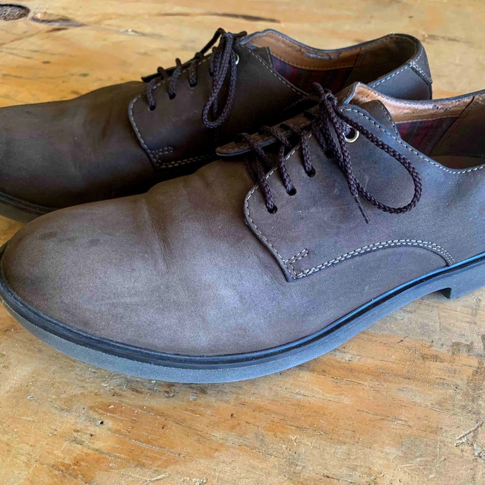 Clarks Riston Brown leather